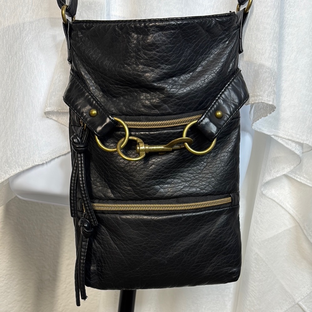 Stone Mountain Accessories Black Crossbody Bag - Picture 7 of 15